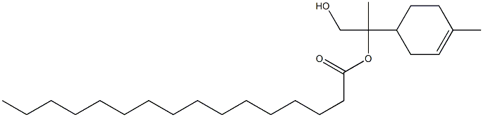 PARA-MENTH-1-ENE-8,9-DIOLPALMITATE Structure