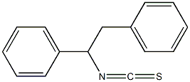 1,2-DIPHENYLETHYLISOTHIOCYANATE Structure
