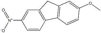 FLUORENE,2-METHOXY-7-NITRO- Structure