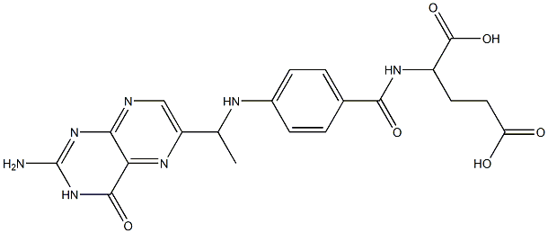 9-METHYLFOLICACID 구조식 이미지