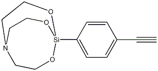 4-ETHYNYLPHENYLSILATRANE Structure