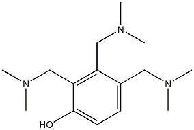 TRI(DIMETHYLAMINOMETHYL)PHENOL Structure