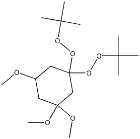 1,1-DI-TERT-BUTYLPEROXY-3,3,5-TRIMETHOXYCYCLOHEXANE Structure