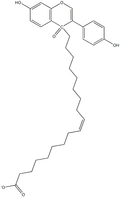 DAIDZEIN4OLEATE Structure