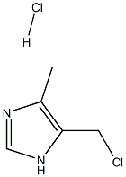 5-Chloromethyl-4-methylimidazolehydrochloride Structure