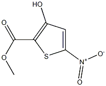 Methyl 3-hydroxy-5-nitrothiophene-2-carboxylate
 구조식 이미지