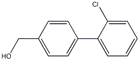 4-(2-Chlorophenyl)benzyl alcohol 구조식 이미지