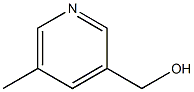 5-Methyl-3-pyridinemethanol Structure