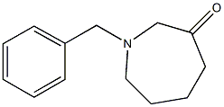 1-Benzyl-azepan-3-one 구조식 이미지