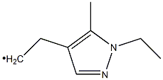 (1-Ethyl-5-methyl-1H-pyrazol-4-ylmethyl)-methyl- 구조식 이미지