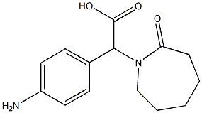(4-Amino-phenyl)-(2-oxo-azepan-1-yl)-acetic acid Structure