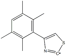 [4-(2,3,5,6-Tetramethyl-phenyl)-thiazol-2-yl]- Structure