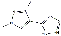 1',3'-Dimethyl-2H,1'H-[3,4']bipyrazolyl-5- 구조식 이미지