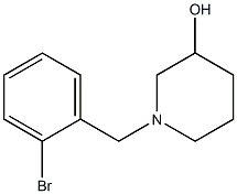 1-(2-bromobenzyl)piperidin-3-ol 구조식 이미지
