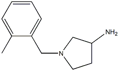 1-(2-methylbenzyl)pyrrolidin-3-amine Structure