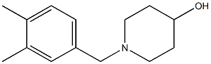 1-(3,4-dimethylbenzyl)piperidin-4-ol 구조식 이미지