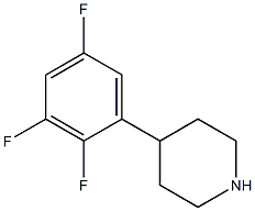 4-(2,3,5-trifluorophenyl)piperidine Structure