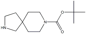 2,8-DIAZA-SPIRO[4.5]DECANE-8-CARBOXYLIC ACID TERT-BUTYL ESTER 구조식 이미지