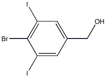 4-bromo-3,5-diiodobenzyl alcohol 구조식 이미지