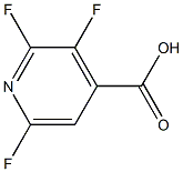 2,3,6-TRIFLUOROPYRIDINE-4-CARBOXYLIC ACID: TECH., 90% Structure