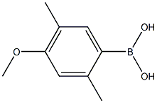 2,5-Dimethyl-4-methoxyphenylboronic acid Structure