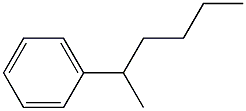 (1-methylpentyl)benzene Structure