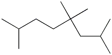 2,4,4,7-tetramethyloctane Structure