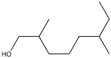 2,6-dimethyl-1-octanol 구조식 이미지