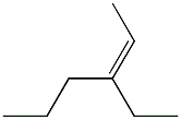 3-ethyl-cis-2-hexene Structure