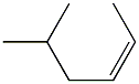 5-methyl-cis-2-hexene Structure