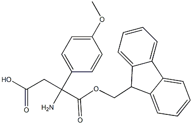 FMOC-3-AMINO-3-(4-METHOXYPHENYL)-PROPIONIC ACID Structure