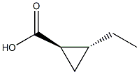 CYCLOPROPANE CARBOXYLIC ACID (-2 HYDROXMETHYL)METHYL ESTER TRANS Structure