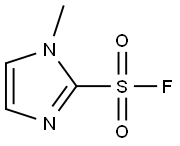 1-METHYLIMIDAZOLE-2-SULFONYL FLUORIDE Structure