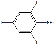 2,4,6-triiodoaniline Structure