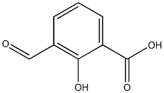 2-hydroxyisophthal-aldehydic acid 구조식 이미지