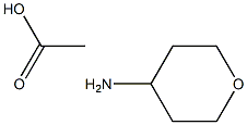 4-AMINOTETRAHYDRO-2H-PYRAN ACETATE Structure