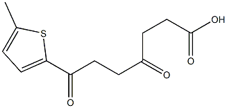 7-(5-METHYLTHIEN-2-YL)-4,7-DIOXOHEPTANOIC ACID Structure
