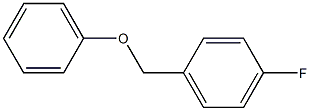 4-FLUOROBENZYLOXYBENZENE 98% Structure