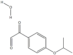 4-ISOPROPOXYPHENYLGLYOXAL HYDRATE, 95+% 구조식 이미지