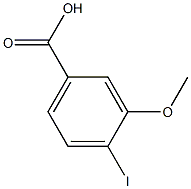 4-IODO-3-METHOXYBENZOIC ACID Structure