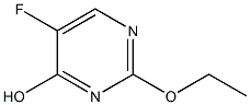 2-ETHOXY-5-FLUORO-4-HYDROXY PYRIMIDINE,97% Structure