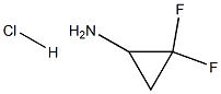 2,2-DIFLUOROCYCLOPROPYLAMINE HYDROCHLORIDE Structure