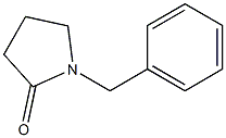 1-BENZYL-PYRROLIDINE-2-ONE 구조식 이미지