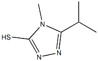 5-ISOPROPYL-4-METHYL-4H-1,2,4-TRIAZOLE-3-THIOL Structure