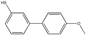 3-(4-METHOXYPHENYL)THIOPHENOL 96% 구조식 이미지