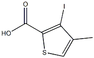 3-IODO-4-METHYLTHIOPHENE-2-CARBOXYLIC ACID 98+% 구조식 이미지