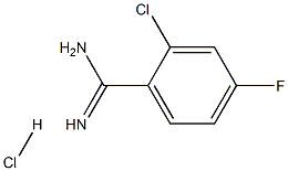 2-CHLORO-4-FLUORO-BENZAMIDINE HCL 구조식 이미지