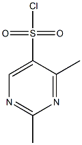 2,4-DIMETHYLPYRIMIDINE-5-SULFONYL CHLORIDE 구조식 이미지