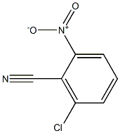 6-CHLORO-2-NITROBENZONITRILE 98% 구조식 이미지