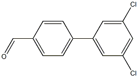 4-(3,5-DICHLOROPHENYL)BENZALDEHYDE 95% Structure